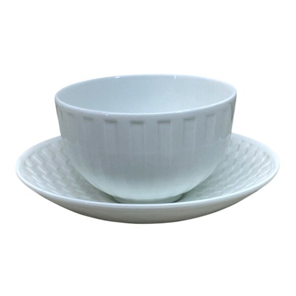 Wedgwood Night and Day Bone China Cup and Saucer Set England 5 7/8" - Picture 5 of 9